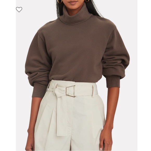 Agolde Sweaters - Agolde Balloon Sleeve Turtleneck Sweatshirt XS